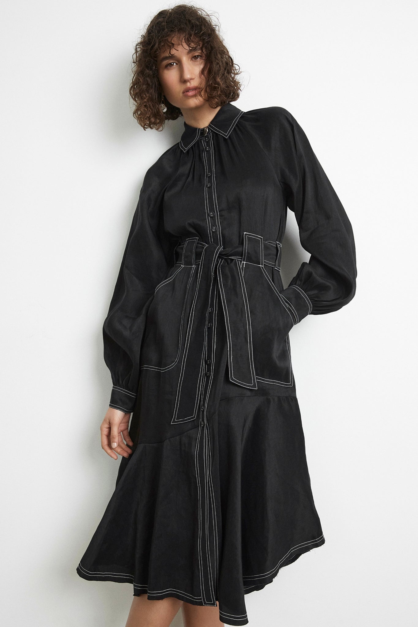 Giorgio Dress | Black | Aje – Aje